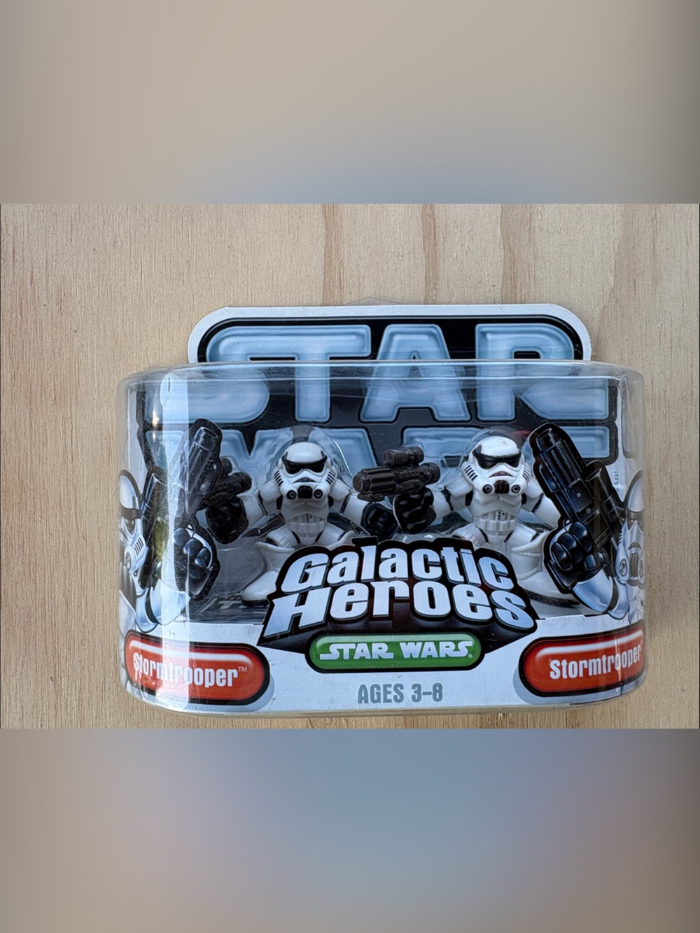 Galactic Heroes Star Wars Stormtrooper Pack - White & Black